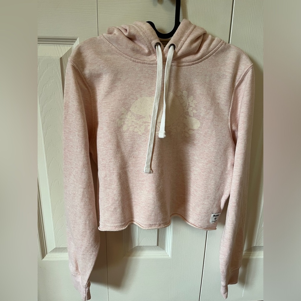 Roots Light Pink Hoodie Sweatshirt